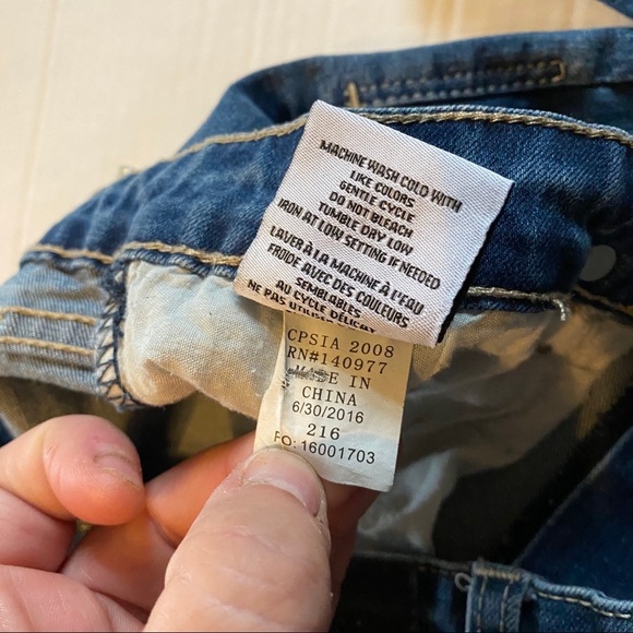 Hudson Jeans Straight Leg‎ CPSIA Size 16 - Picture 9 of 14